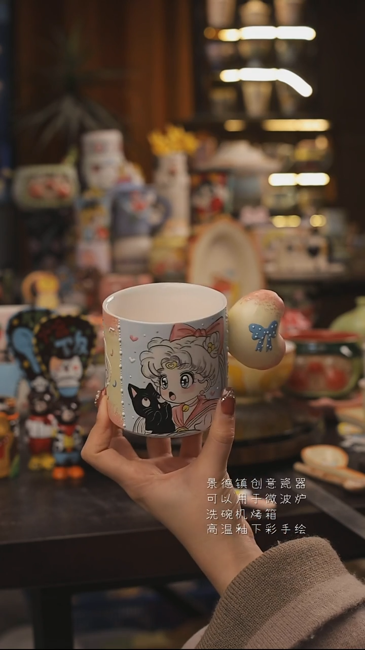 景德镇釉下彩绘设计师款式陶瓷