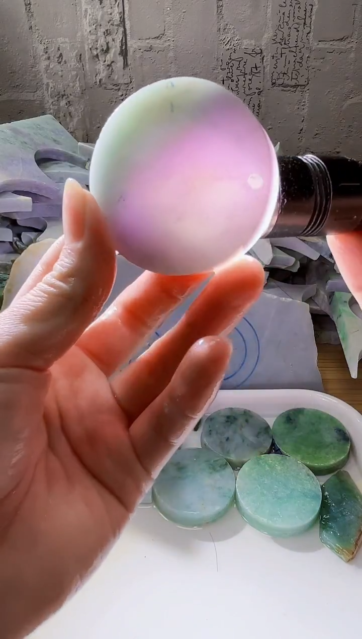 裸石翡翠天然翡翠A货古 南 510