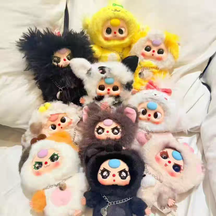 39.9平拆新品阿猫阿狗潮玩毛绒玩具盲盒