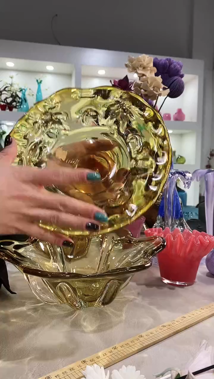 慕忆家手作琉璃花瓶