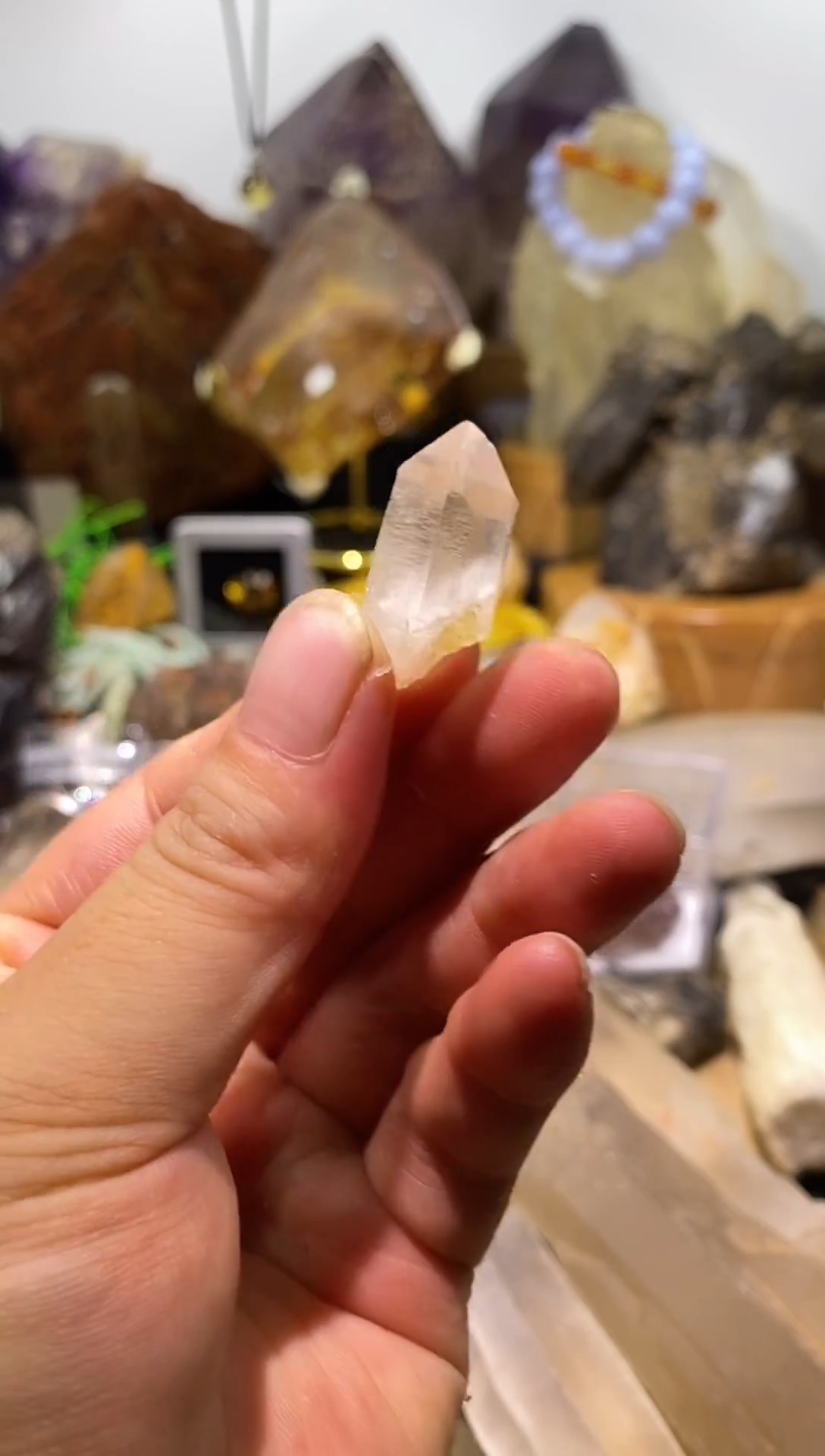 水晶珠宝半成品未镶嵌9号喜马水晶