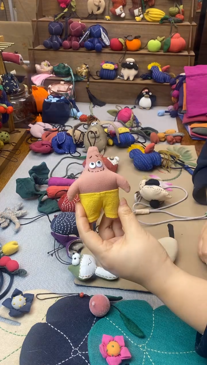 布艺派大星 挂件