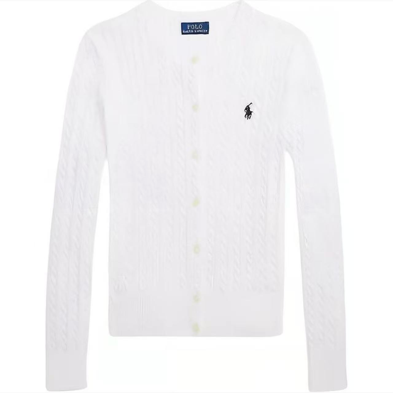 未使用 Ralph Lauren/拉夫劳伦 毛衣 花式单排扣开襟长袖针织 ZC