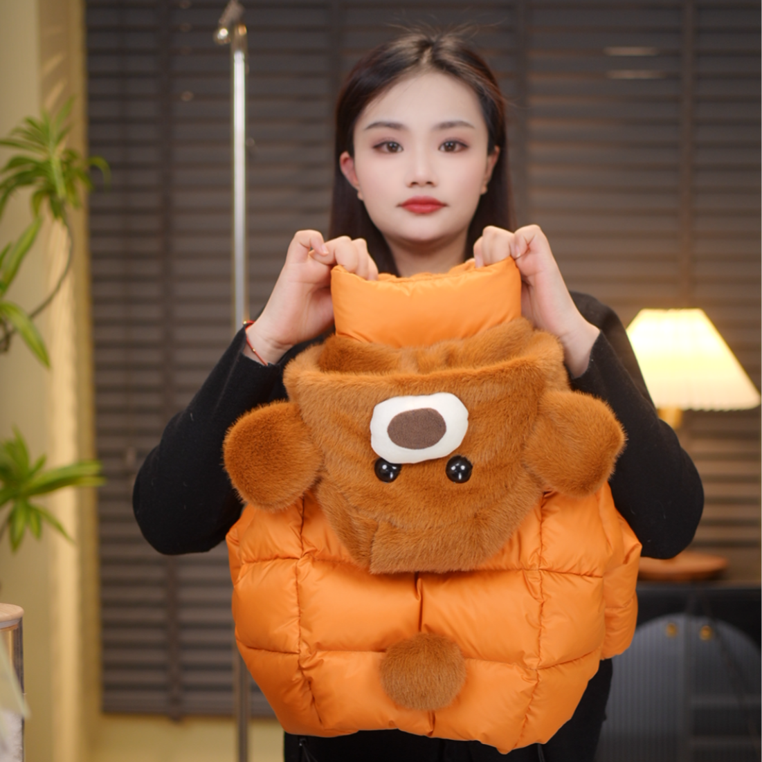 现货【可爱小熊】2025新款儿童加厚冬季百搭潮酷羽绒服58609