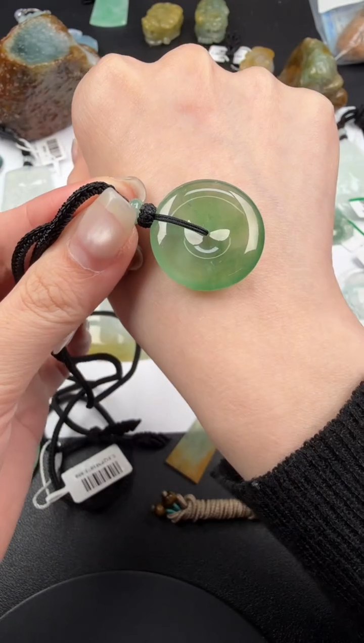 吊坠(不含链)未镶嵌翡翠翡翠饰品-245