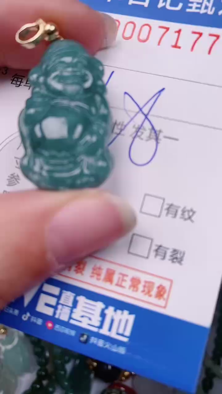 【闪购商品】翡翠颈饰未镶嵌00007177