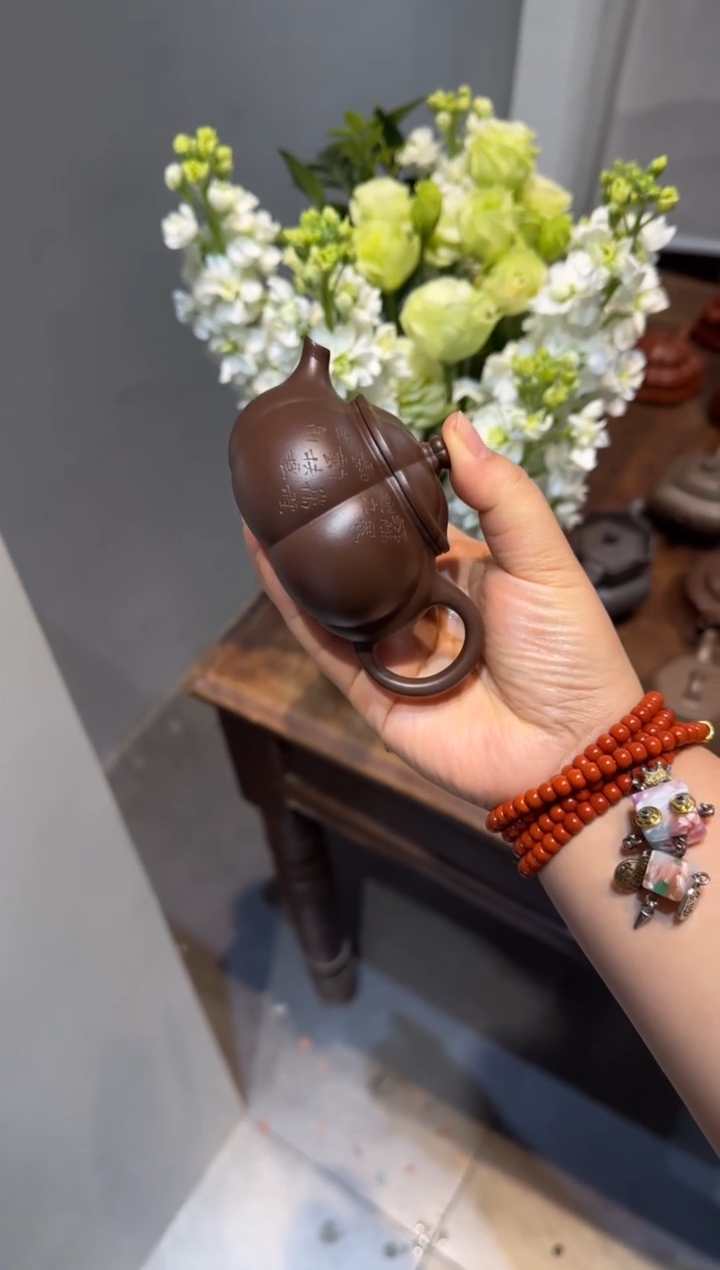 茶壶紫砂茗**府大鱼海棠