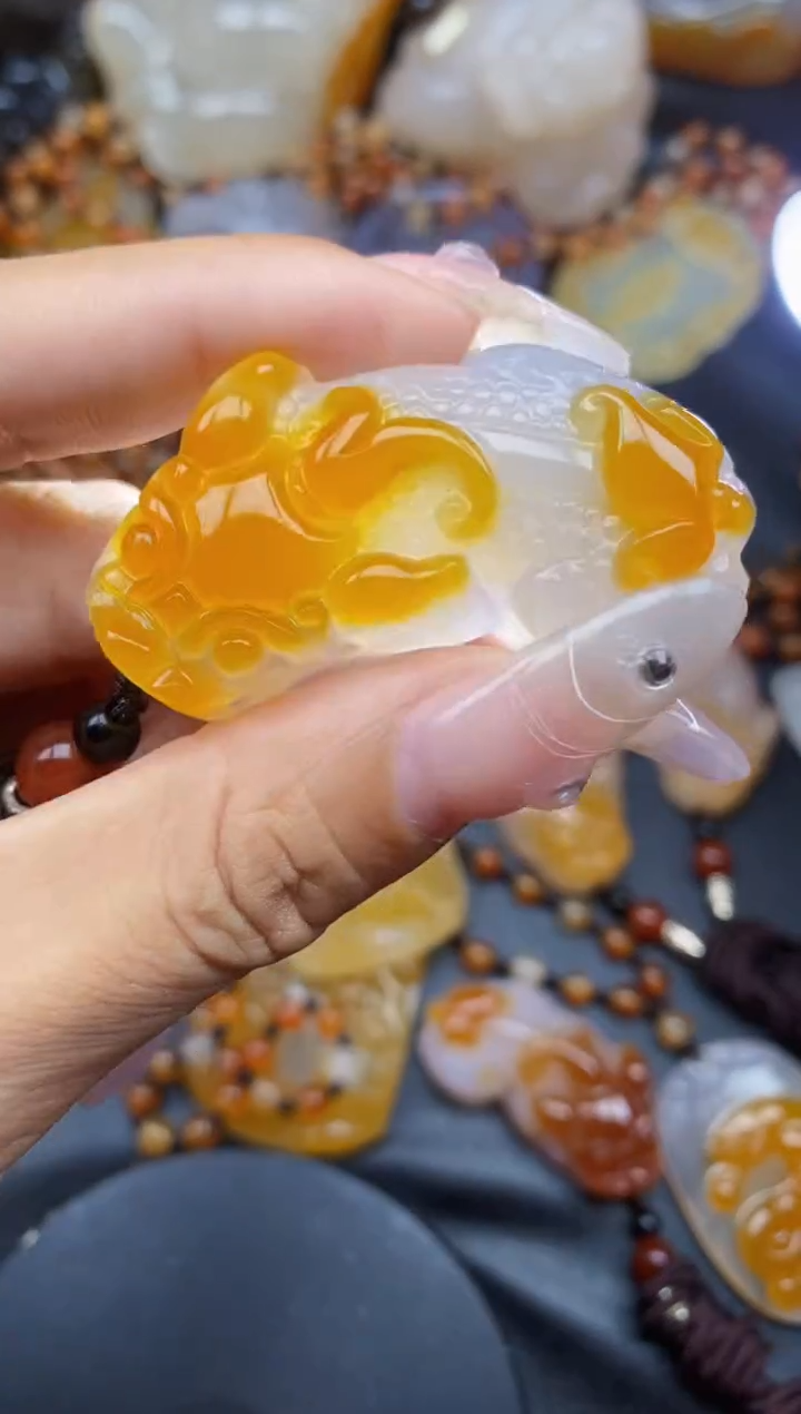 【闪购商品】玛瑙/玉髓未镶嵌颈饰ll