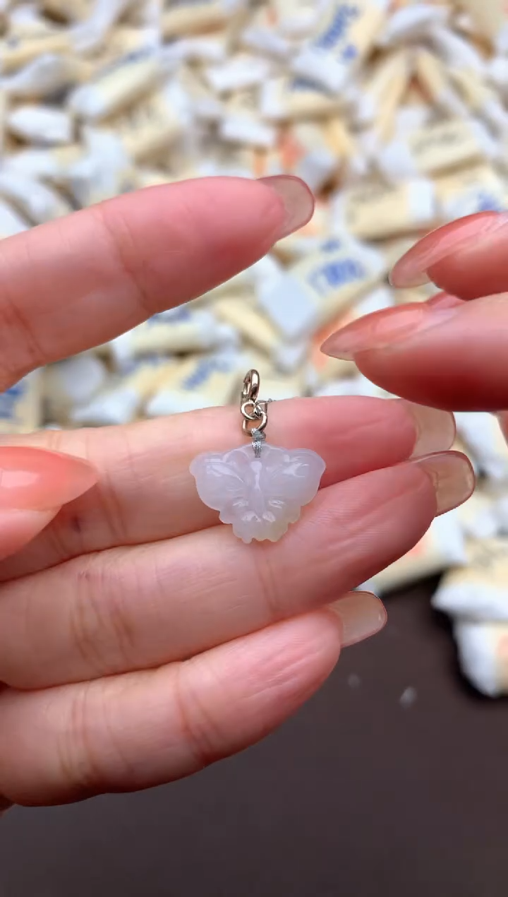 【闪购商品】翡翠挂件银S925镶嵌     一   