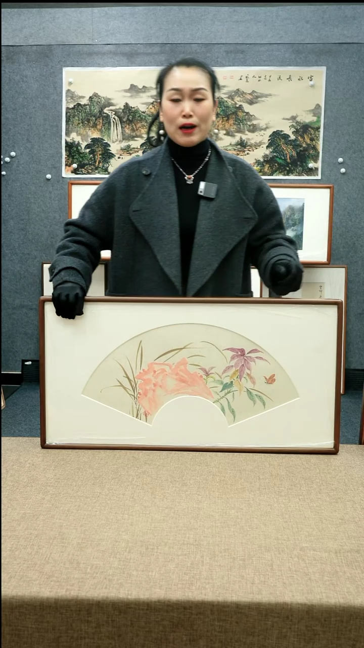 【闪购商品】国画42*82本土老师花鸟