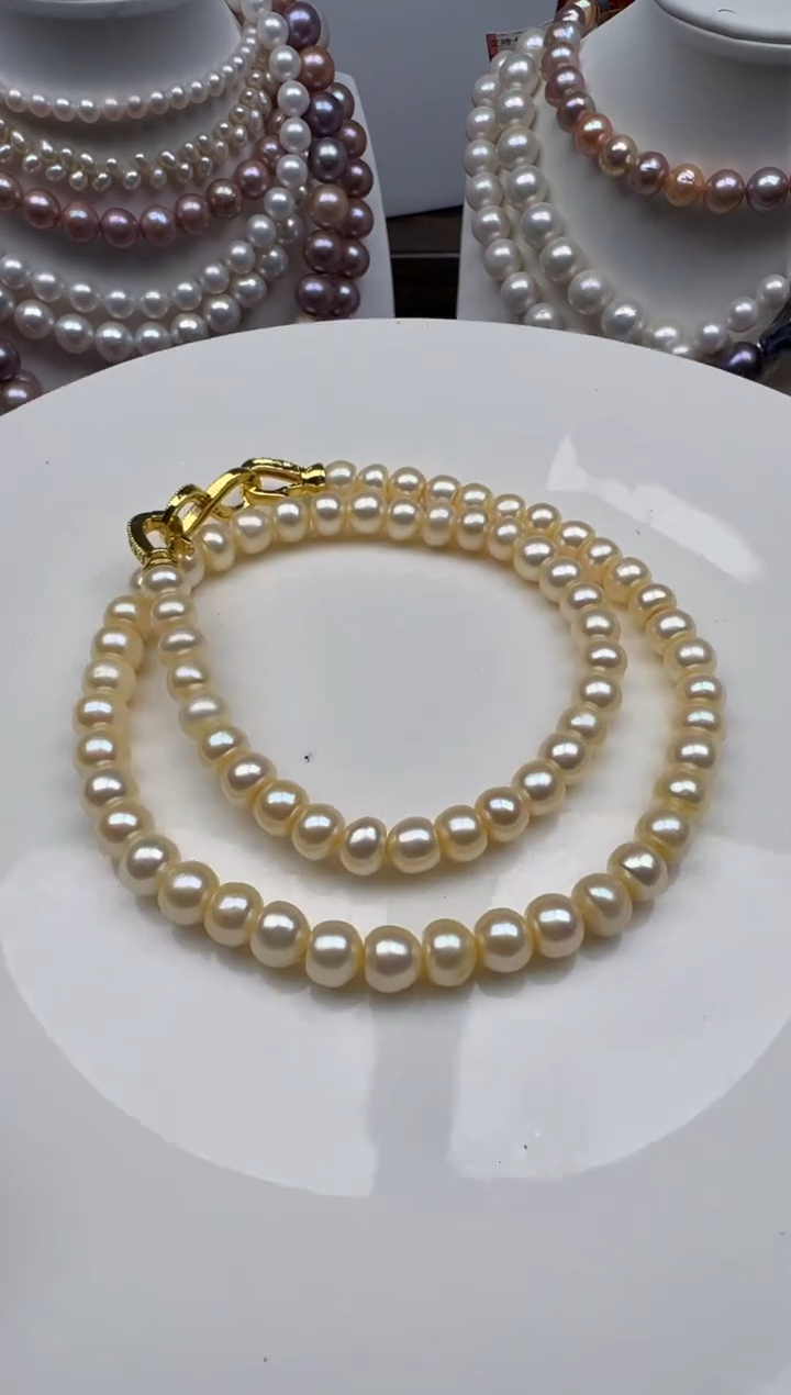 【闪购商品】淡水珍珠颈饰未镶嵌1