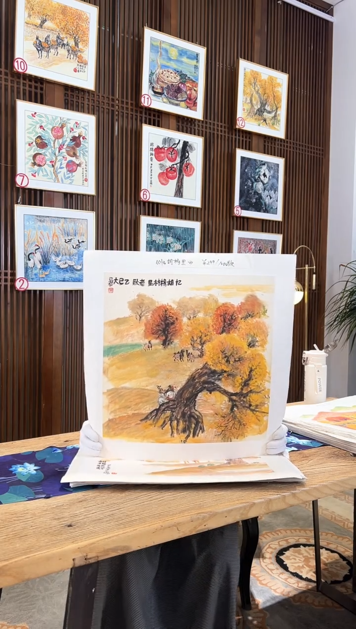 版画耿玉琨名章限量版画S