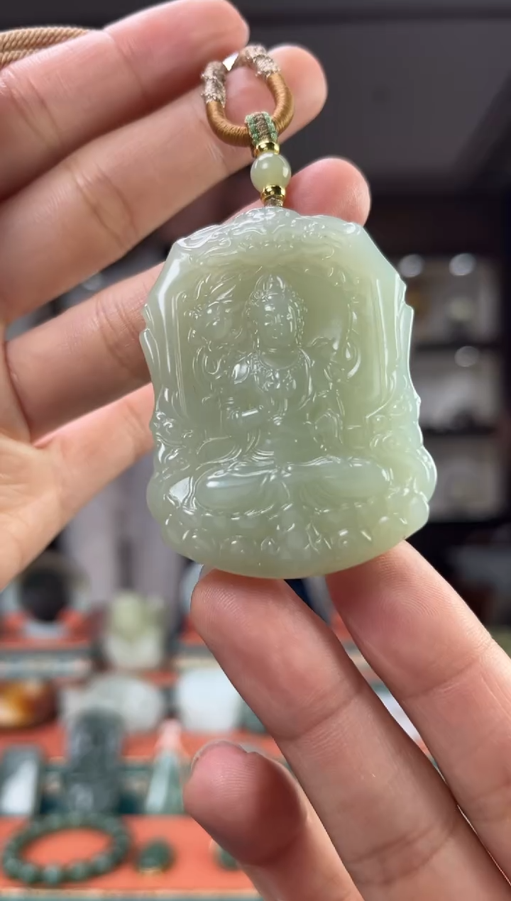 【闪购商品】和田玉颈饰未镶嵌佩佩