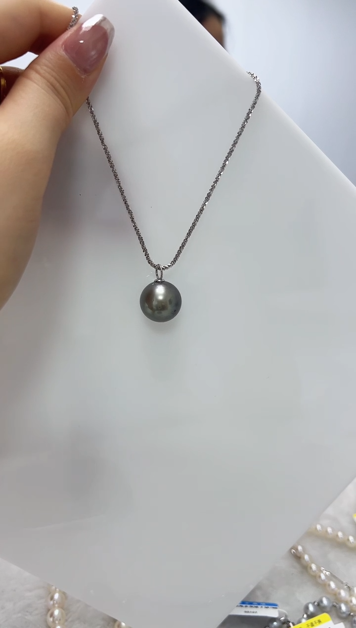 【闪购商品】海水珍珠DA18K金镶嵌吊坠 14 H301