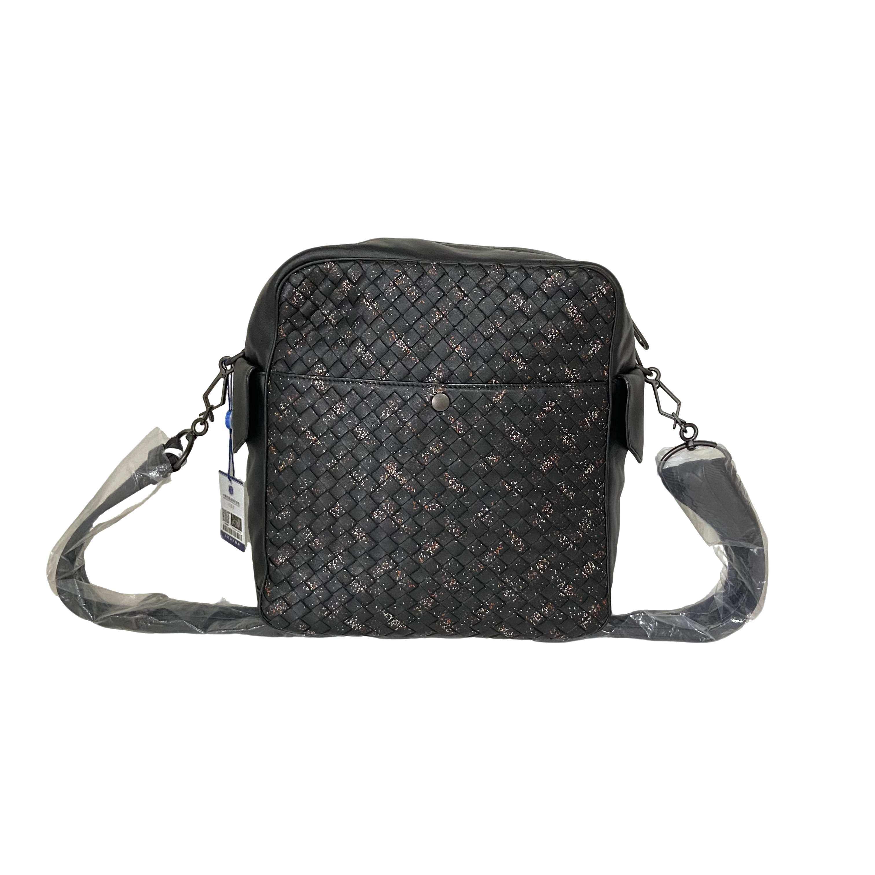 99新 BOTTEGA VENETA/葆蝶家 葆蝶家全皮斜挎包233