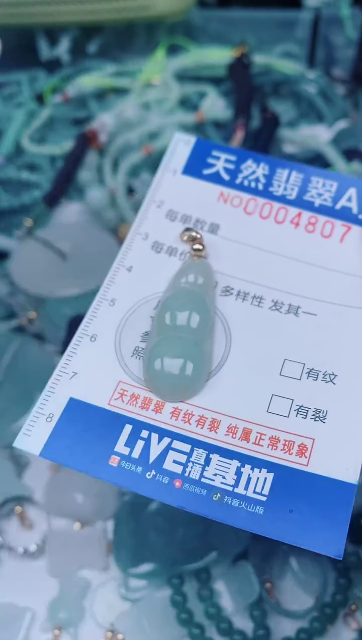 颈饰未镶嵌翡翠00004807