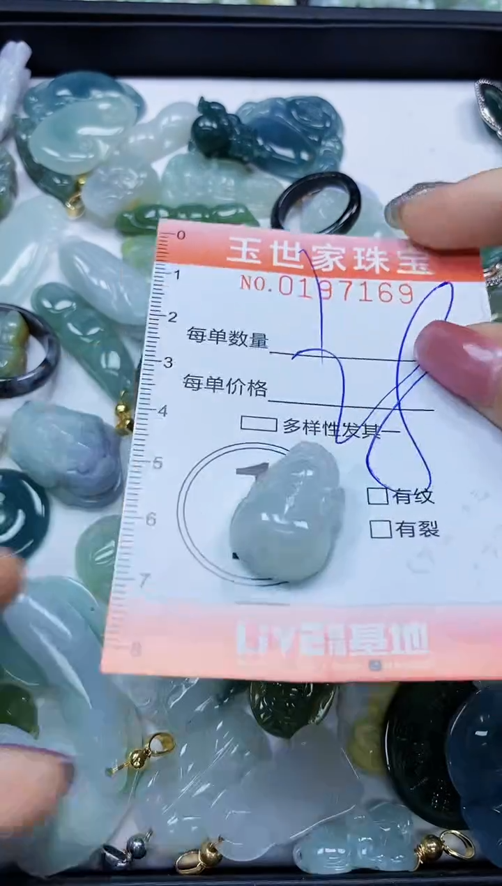 【闪购商品】翡翠颈饰未镶嵌闪购0197169