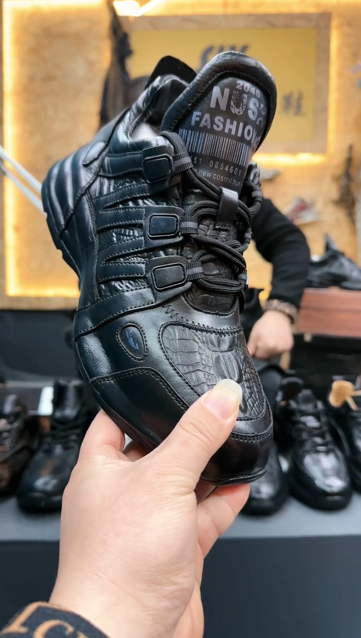 磨砂皮（牛皮）40码黑918