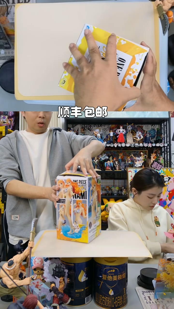 海贼王闪耀魅力娜美手办拆摆