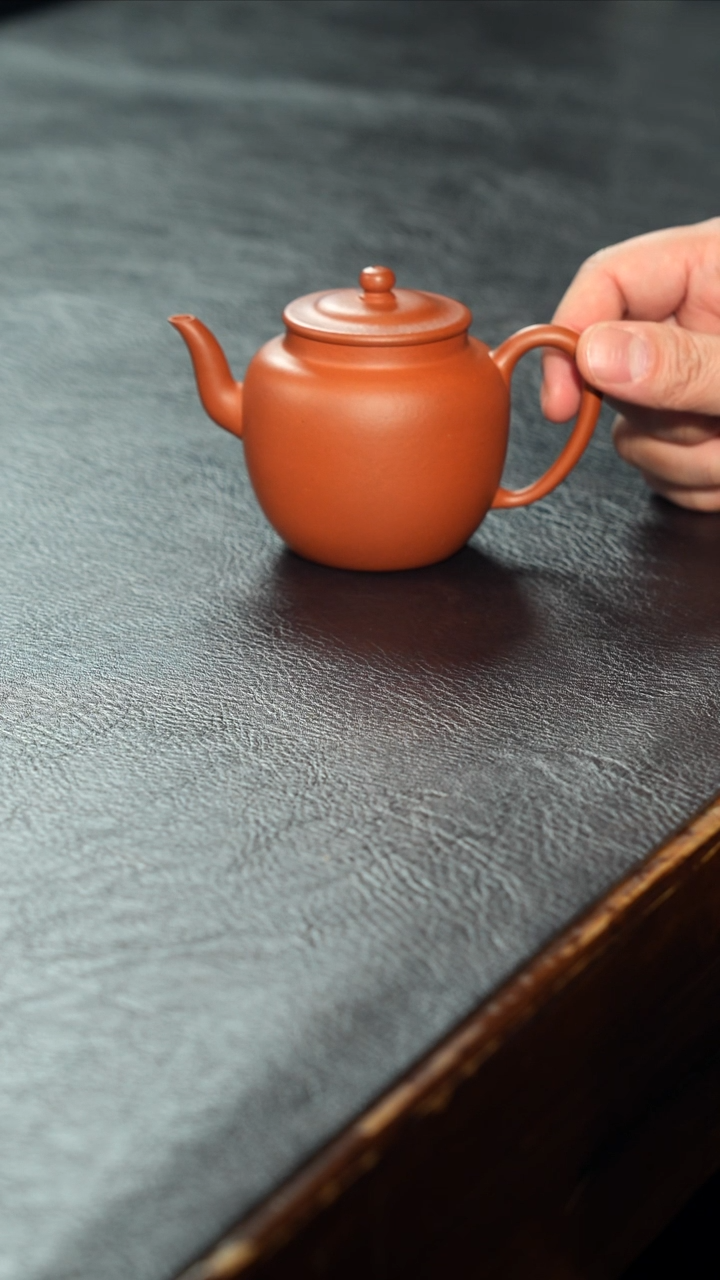 茶壶紫砂红泥高灯紫砂壶