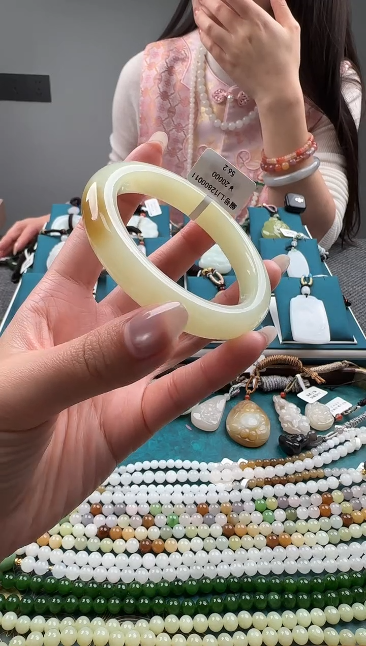 未镶嵌手镯和田玉LJ 56.2