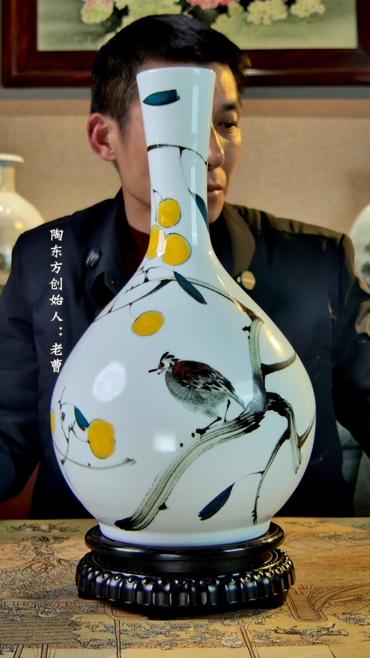 【闪购商品】其他景德镇陶东方陶瓷艺术作品花瓶瓷板画摆件