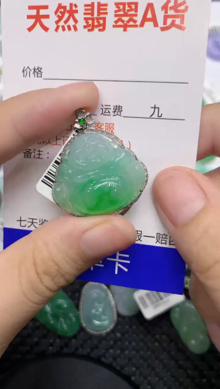 【闪购商品】翡翠颈饰18K金镶嵌111111111111