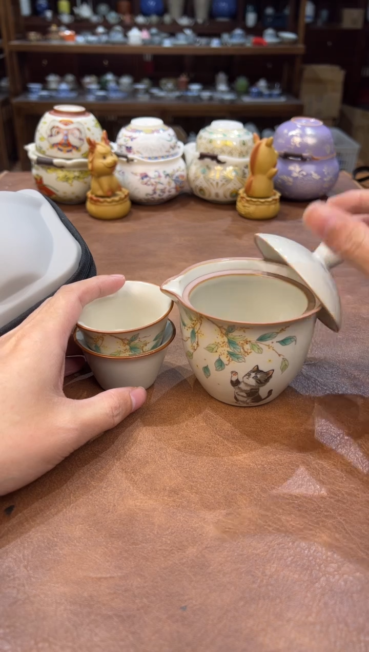真的很便宜的旅行茶具
