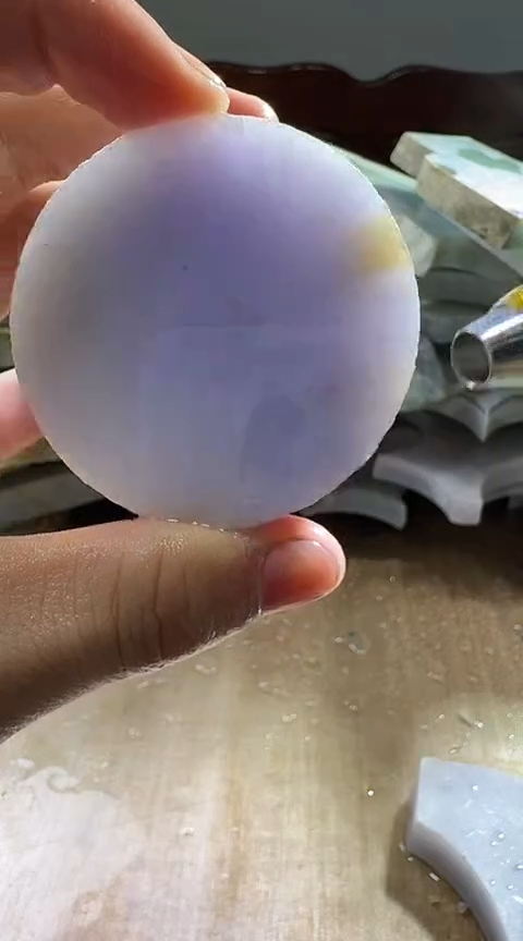 裸石翡翠缅甸翡翠A货花35