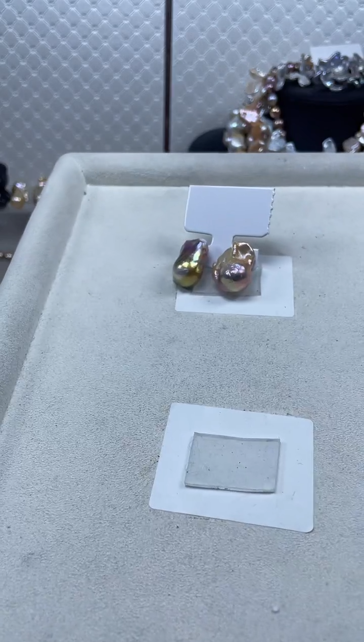 未镶嵌耳饰淡水珍珠【纯恬珍珠】