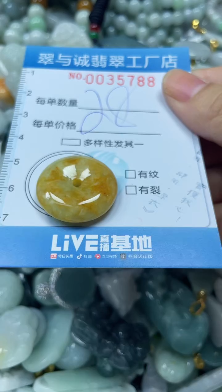 【闪购商品】翡翠颈饰未镶嵌闪购0035788