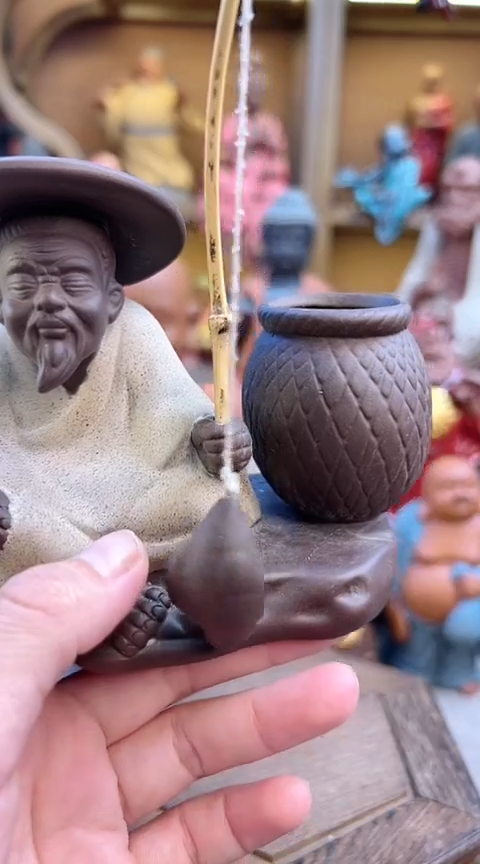 紫砂茶宠器闵茶宠摆件