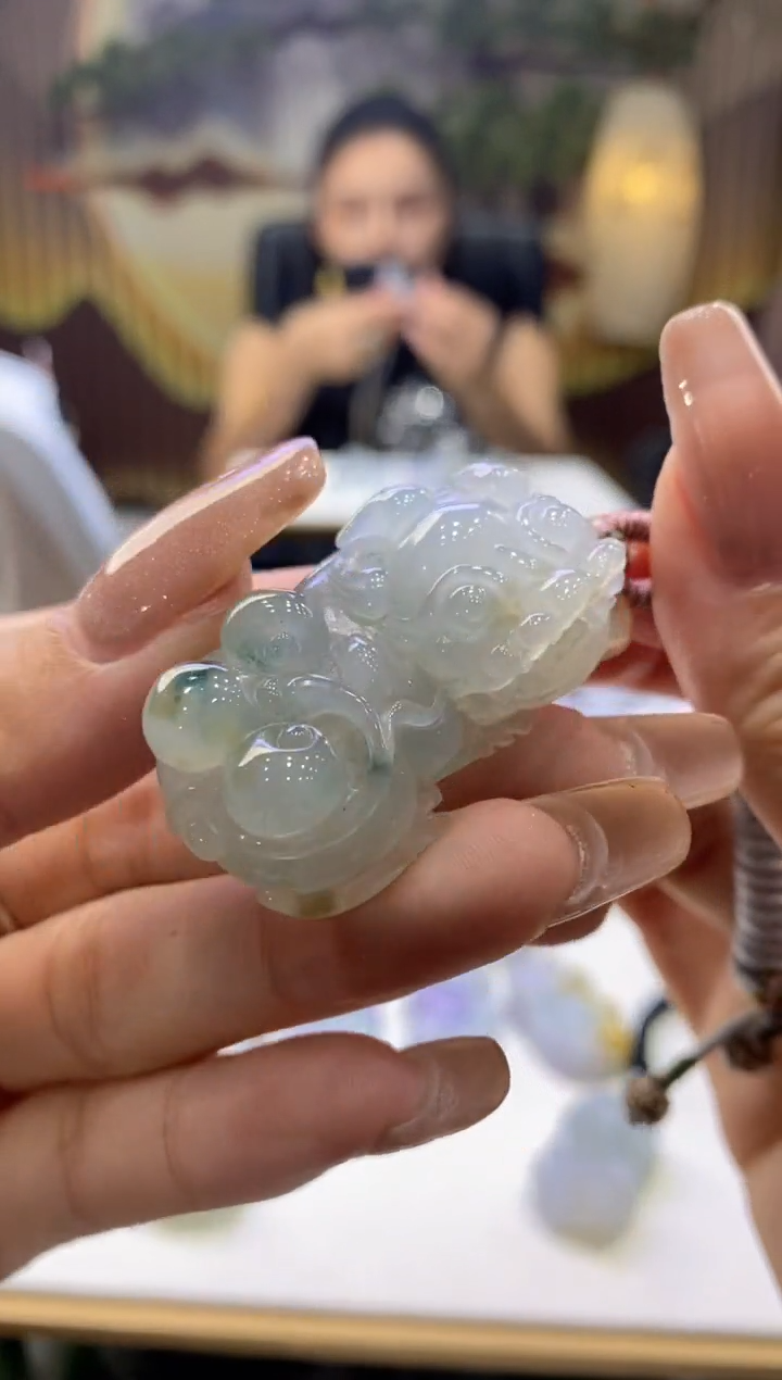 翡翠未镶嵌颈饰00000664