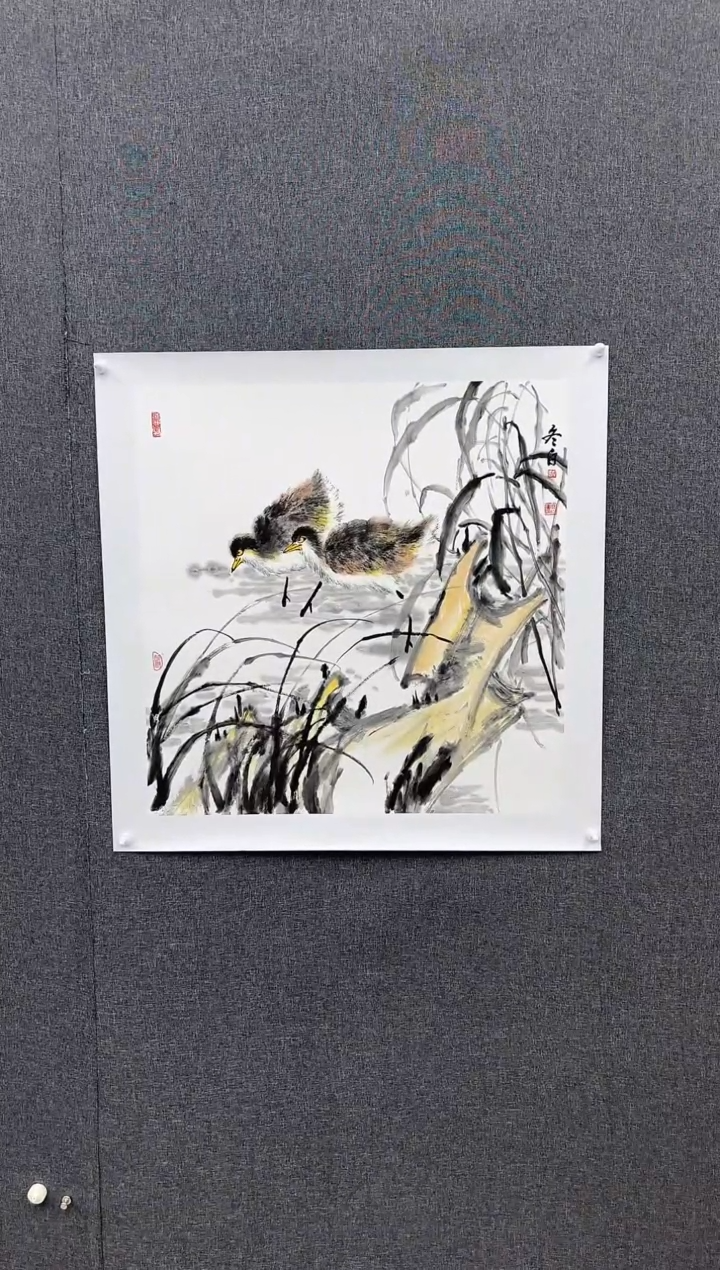 国画冬白老师国画作品