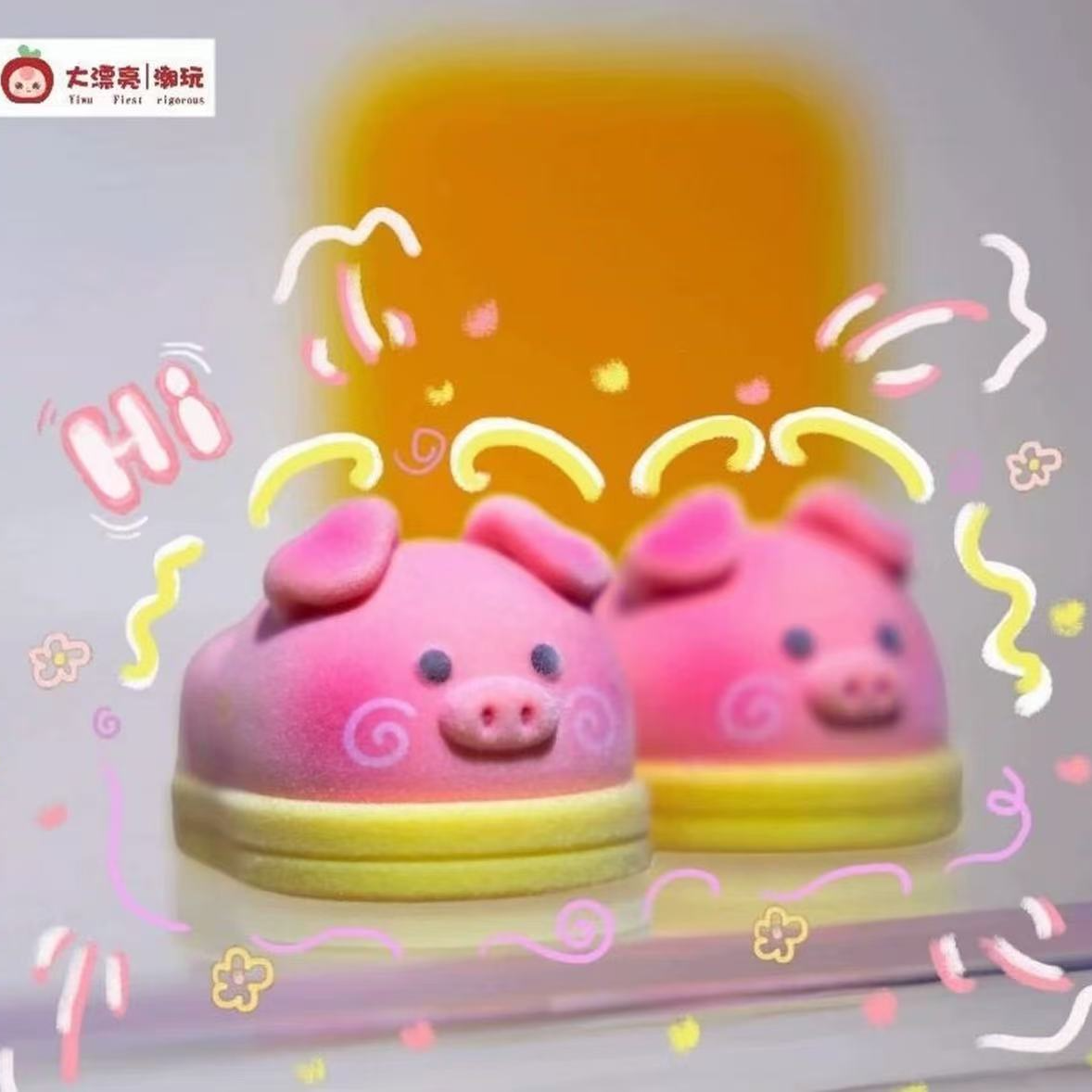 大卡车潮玩【减掉烦恼】系列娃三岁小馋猫盲盒摆件