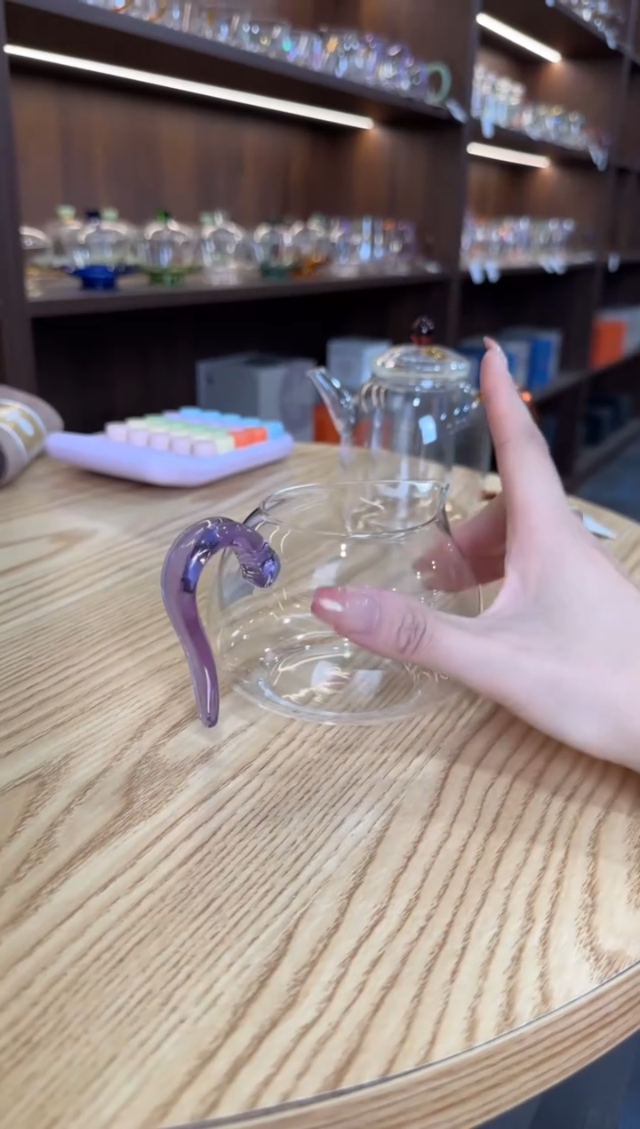 禾器 淡然浅紫色 