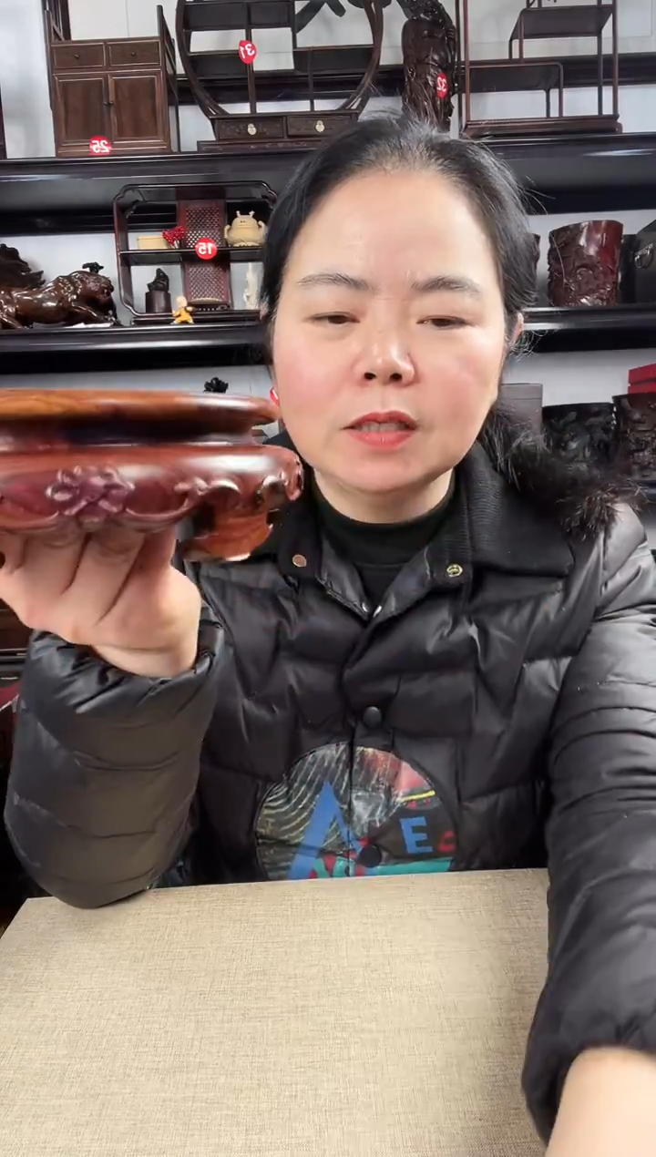 木329瑕疵老李红木工艺品