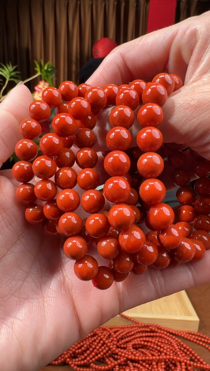 颈饰未镶嵌南红玛瑙48小刘12.31多样性拍一发一