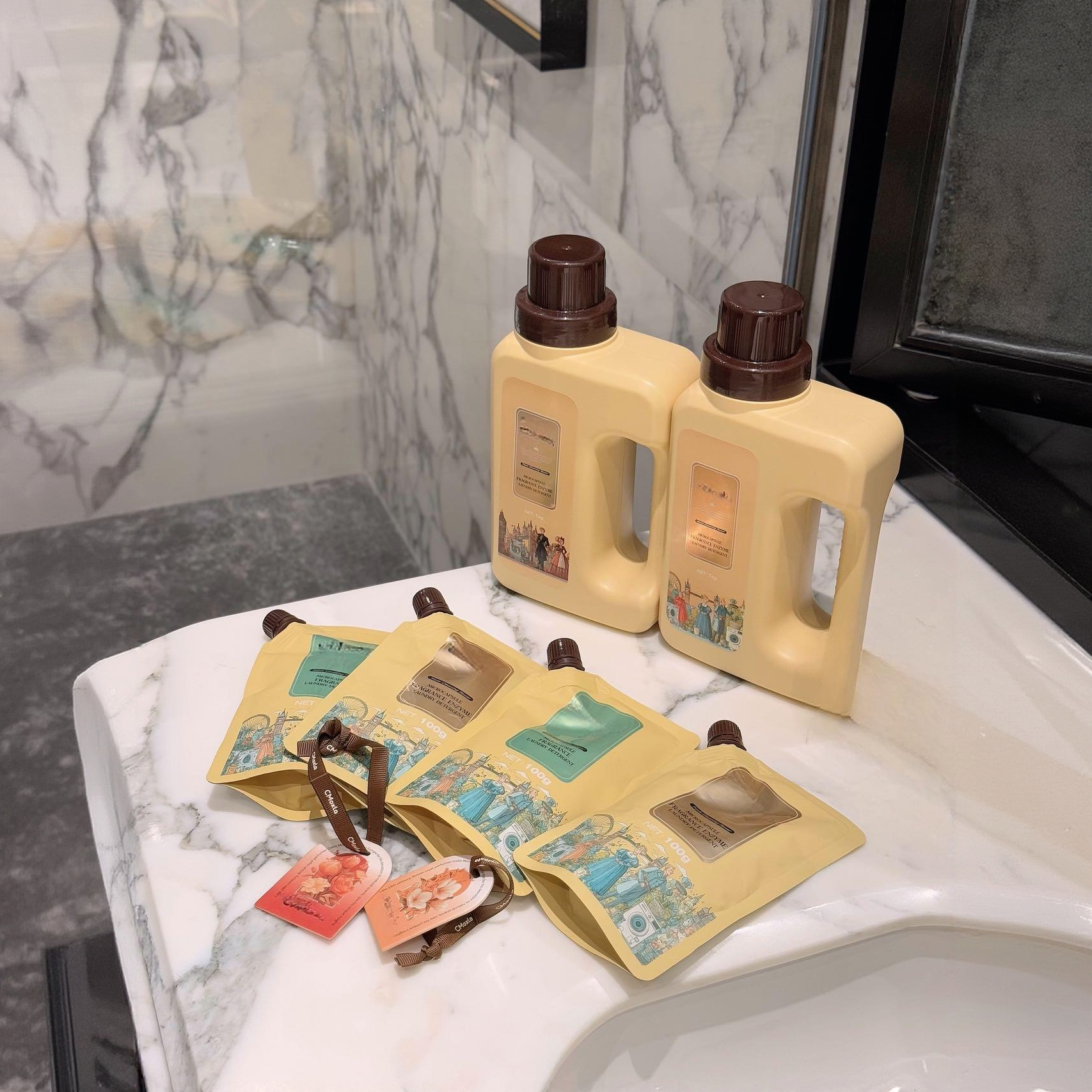 微胶囊香氛酵素洗衣液（3件套）