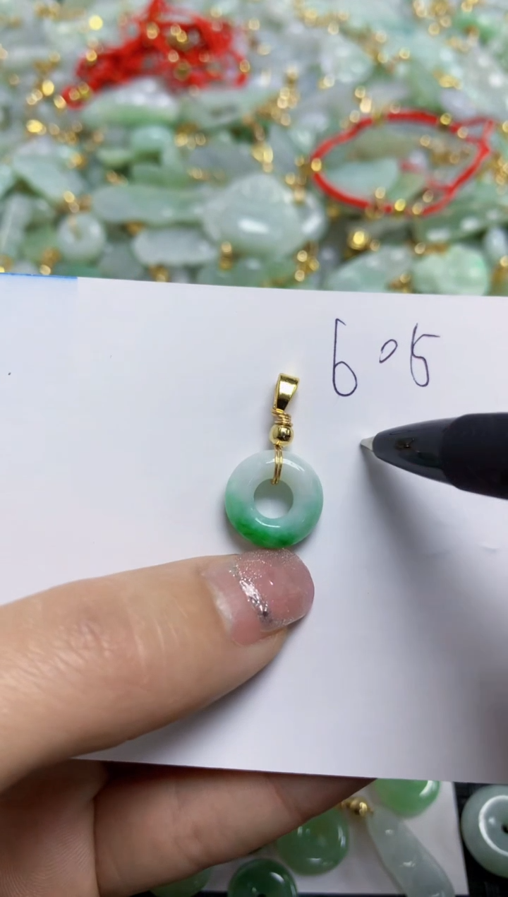 【闪购商品】翡翠颈饰合金  天然A货翡翠