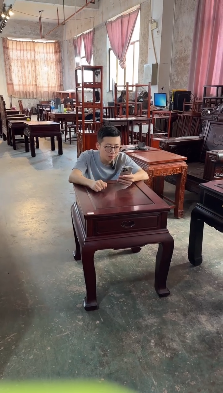 黑酸枝木类成套家具J22