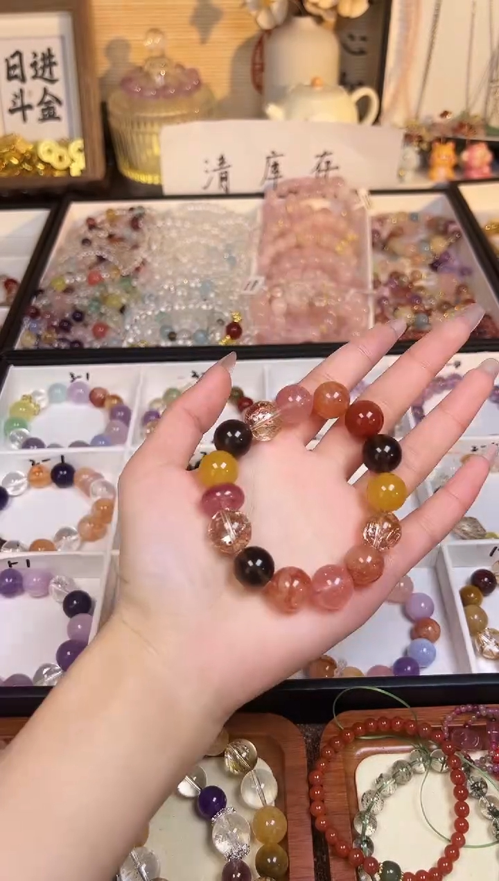 未镶嵌手串水晶1