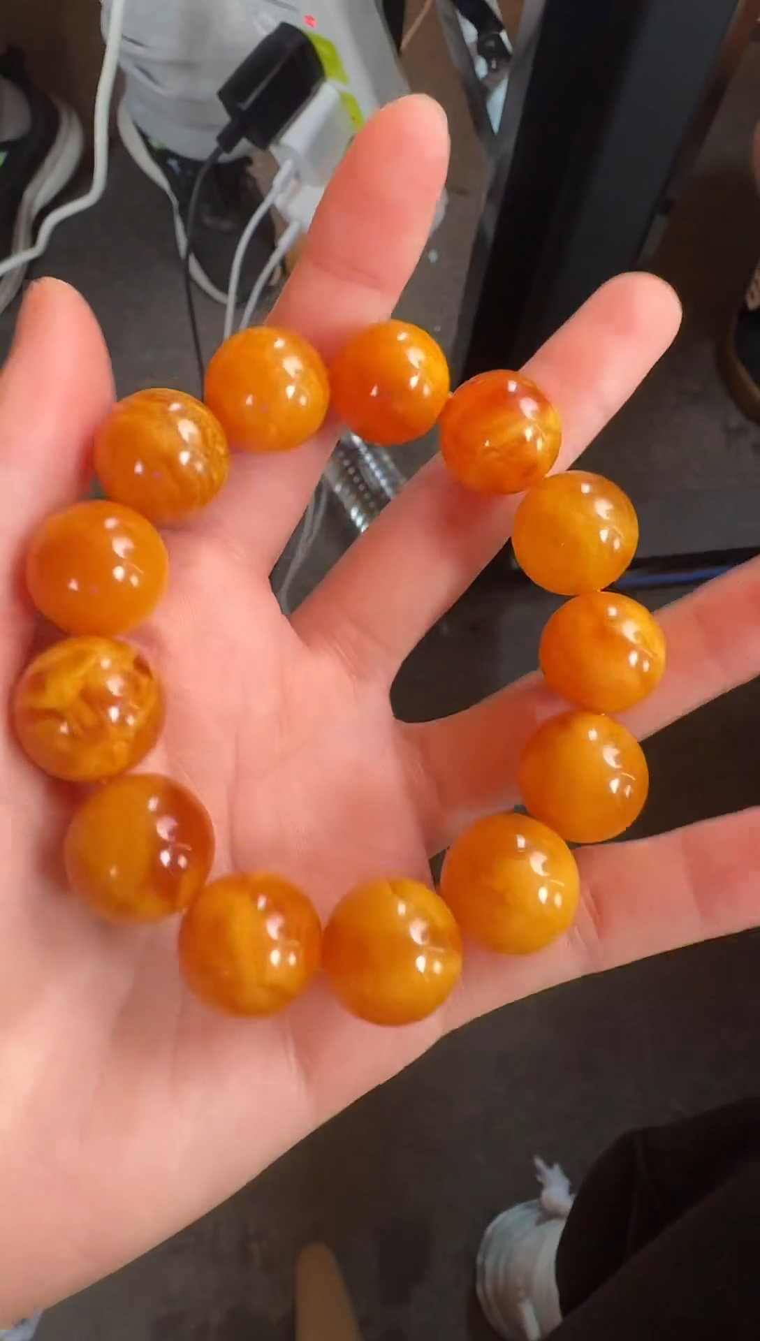 未镶嵌颈饰蜜蜡1473天然珠宝蜜蜡奇石假一罚十