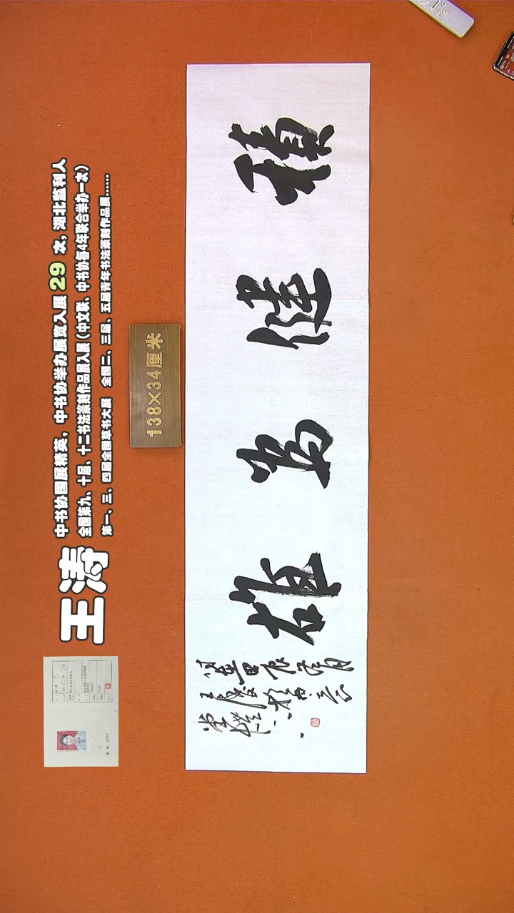 【闪购商品】书法283王涛书法作品