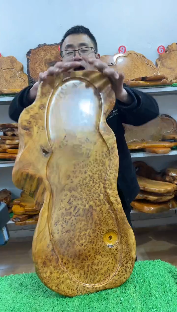 【闪购商品】四川香杉枯木榴茶盘