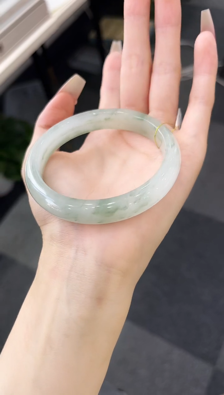 【闪购商品】石英质玉（金丝玉）手镯未镶嵌多样性发其一 59