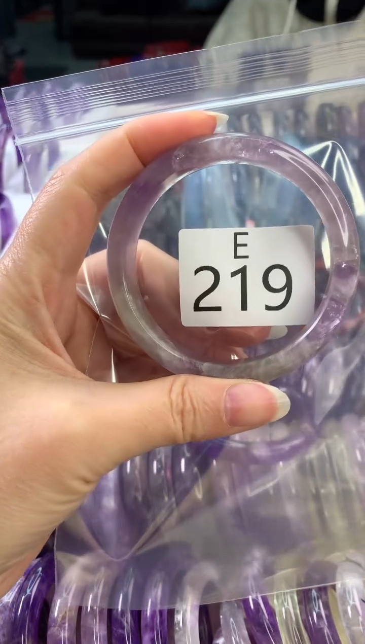 【闪购商品】水晶水晶手镯E未镶嵌219-57