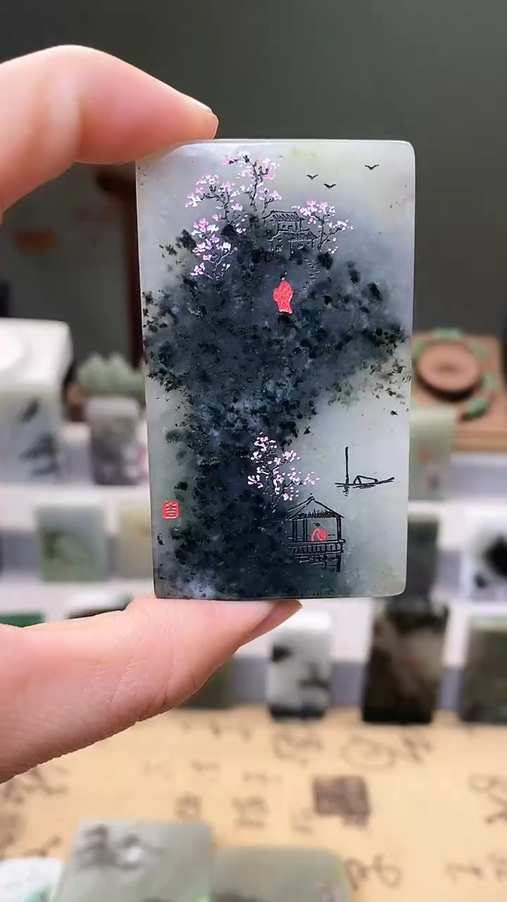 【闪购商品】独山玉颈饰未镶嵌117