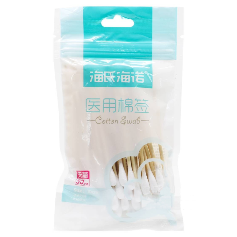 海氏海诺棉签白色 10cm