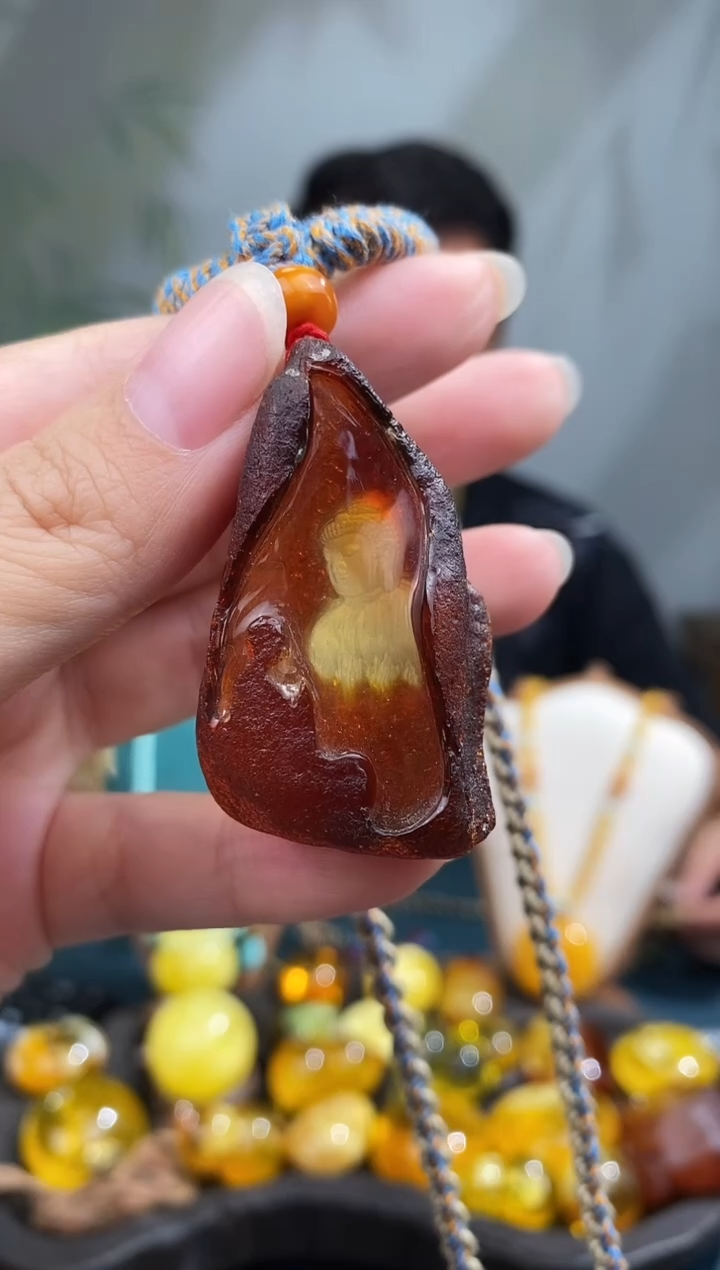 裸石琥珀未镶嵌基地发货 一物一证 顺丰包邮